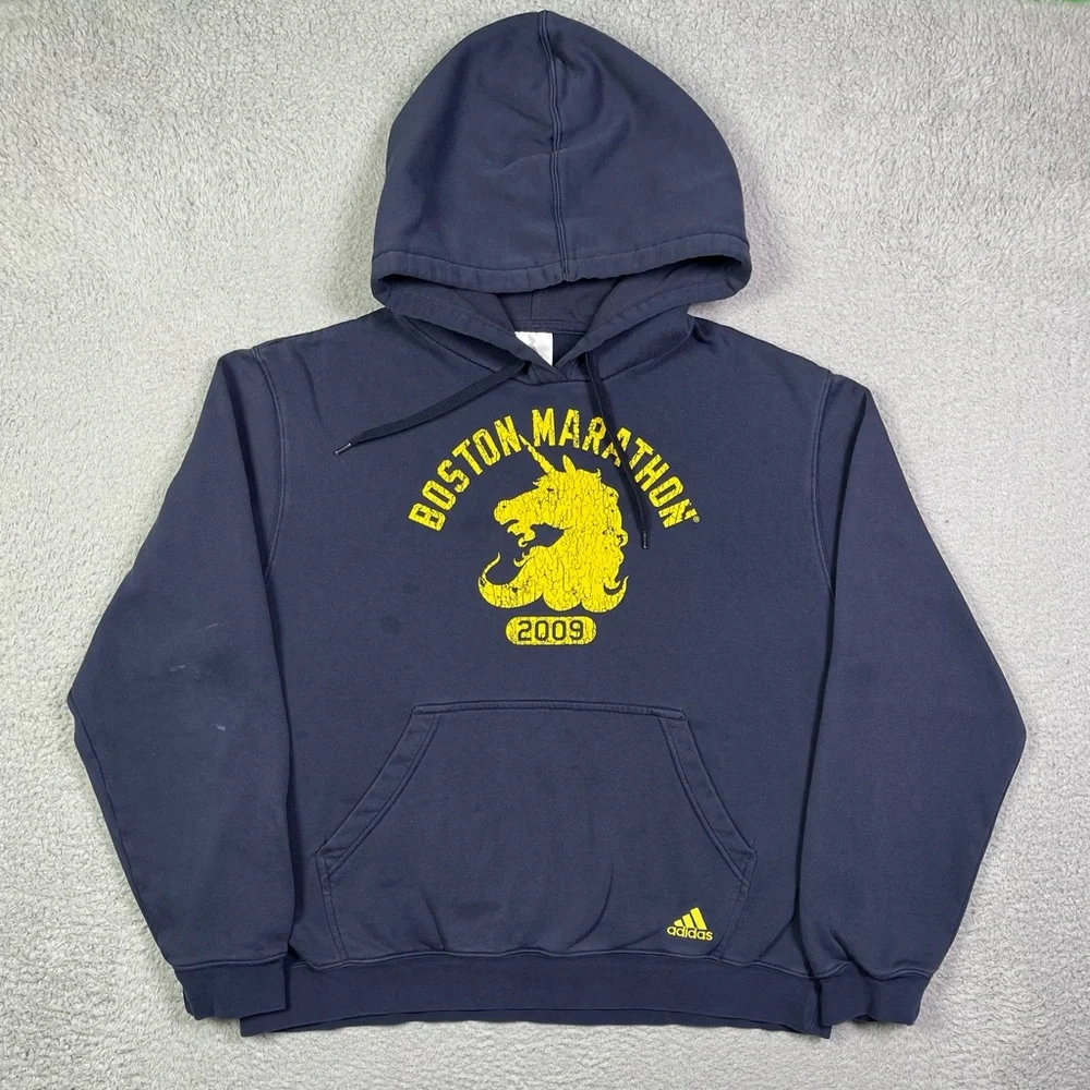 Vintage adidas Boston Marathon 2009 sweatshirt - Picture 2 of 4